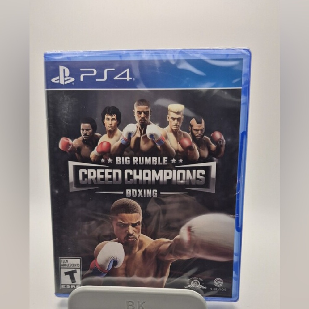 Sony PS4 Big Rumble Creed Champions Boxing - Blue New Factory Sealed